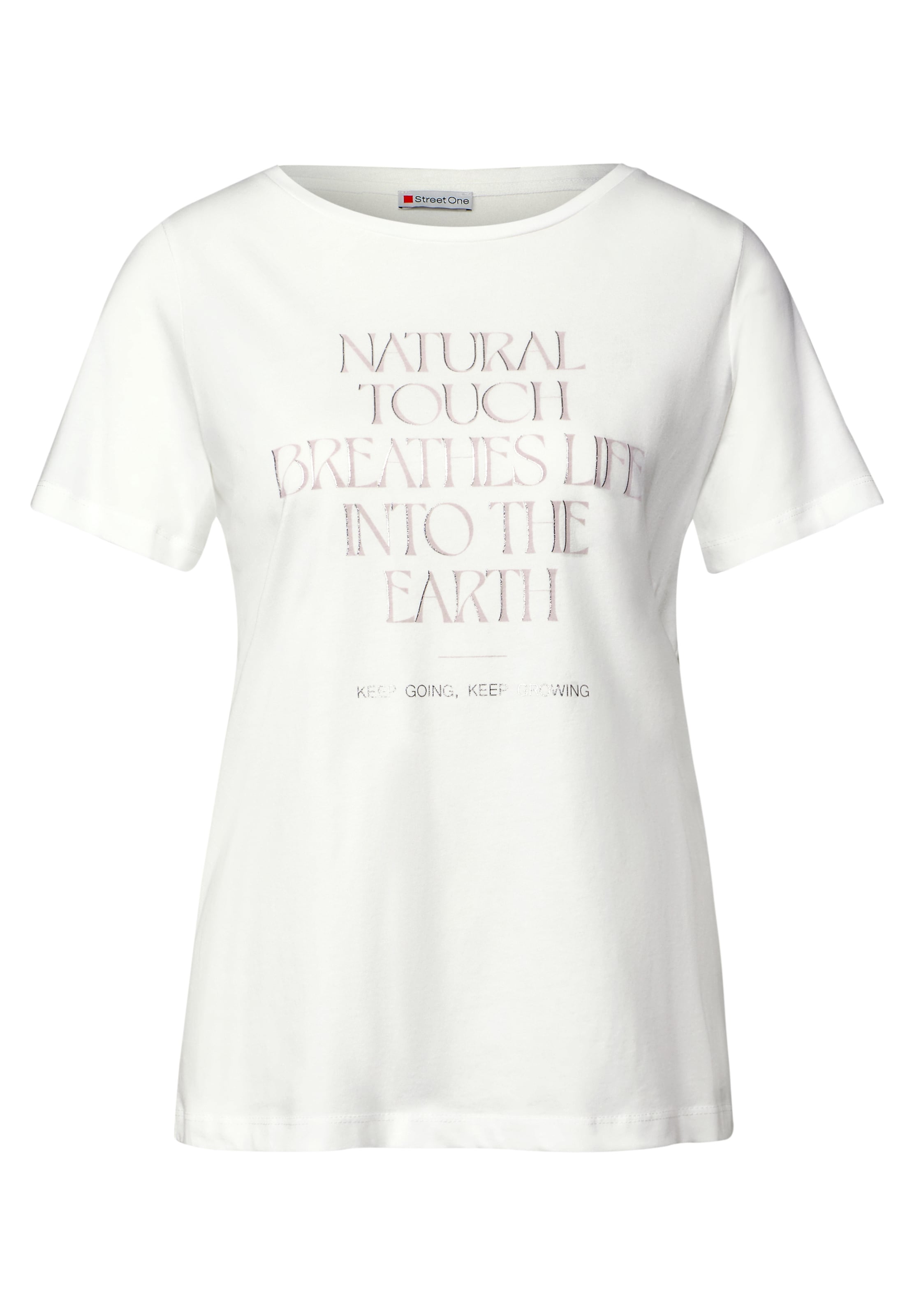 STREET ONE Shirt in White: front