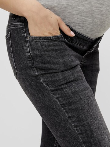 Skinny Jean 'CALIFORNIEN' MAMALICIOUS en gris