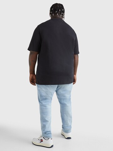 Tommy Jeans Plus Shirt 'Timeless' in Black