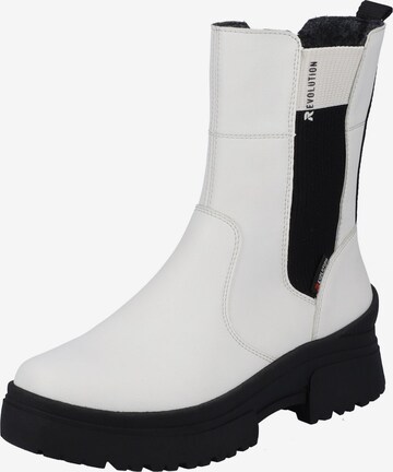 Bottines Rieker EVOLUTION en blanc : devant