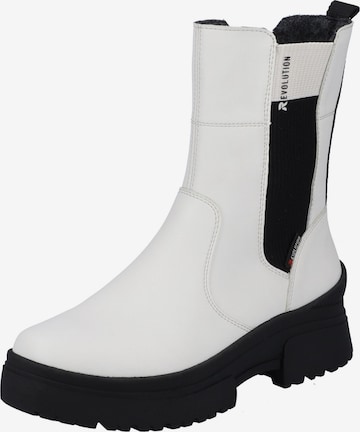 Rieker EVOLUTION Ankle Boots in White: front
