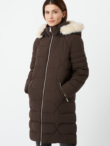 ESPRIT Płaszcz zimowy w kolorze brązowy