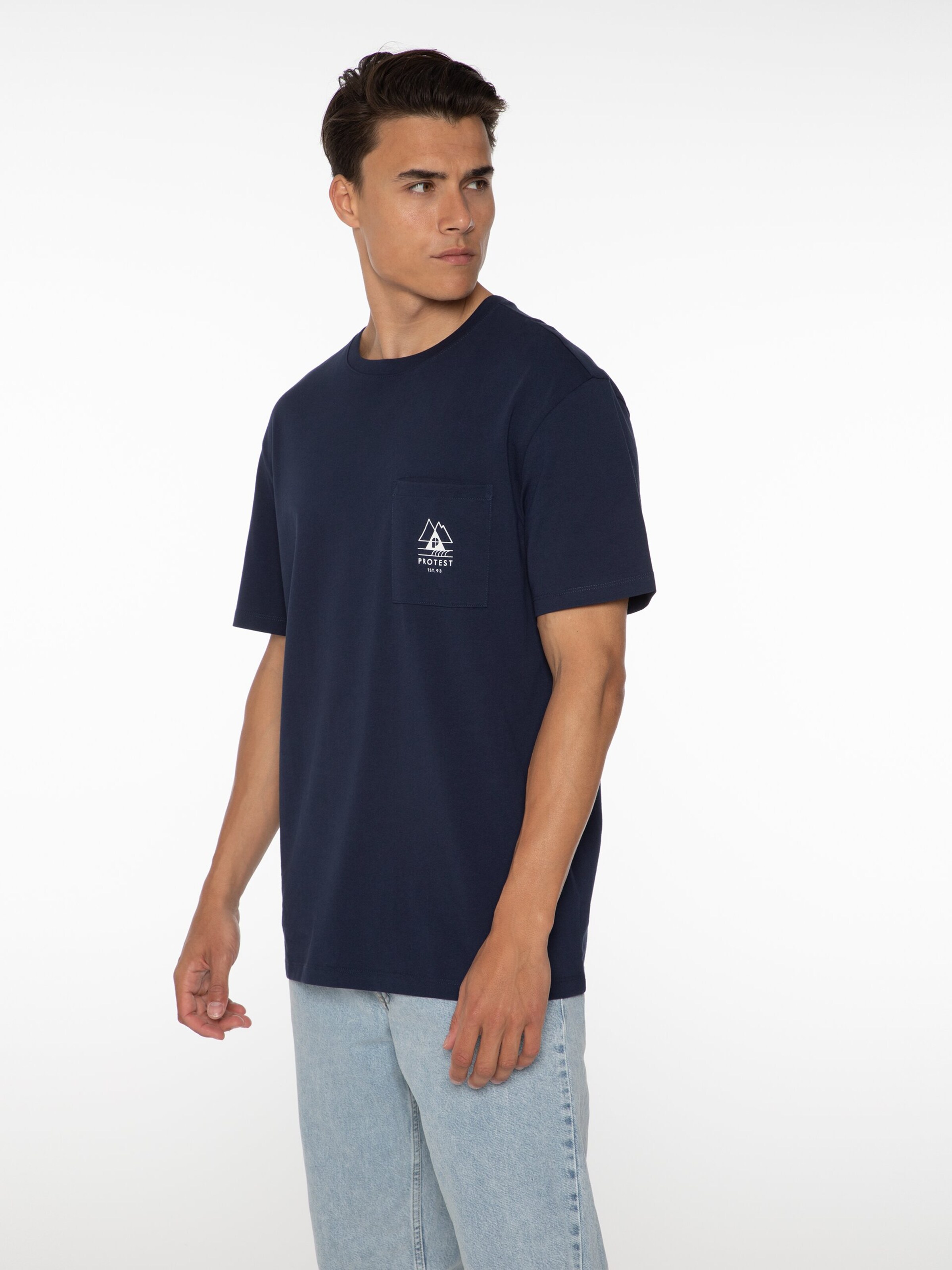 PROTEST Shirt 'ISIAH'‌‌‌‌‌‌‌‌ in Blau