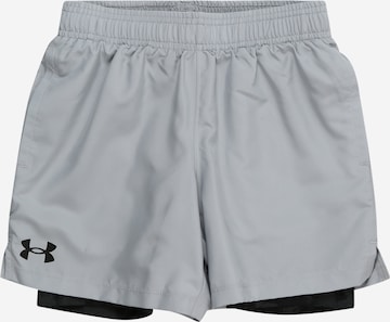 UNDER ARMOUR Normální Sportovní kalhoty – šedá: přední strana