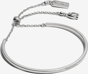 COACH - Pulseira em prata: frente