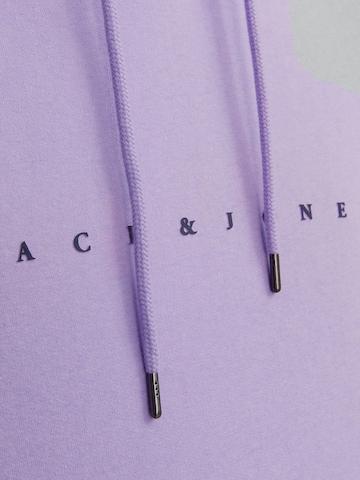 JACK & JONES Sweatshirt 'Star' in Purple