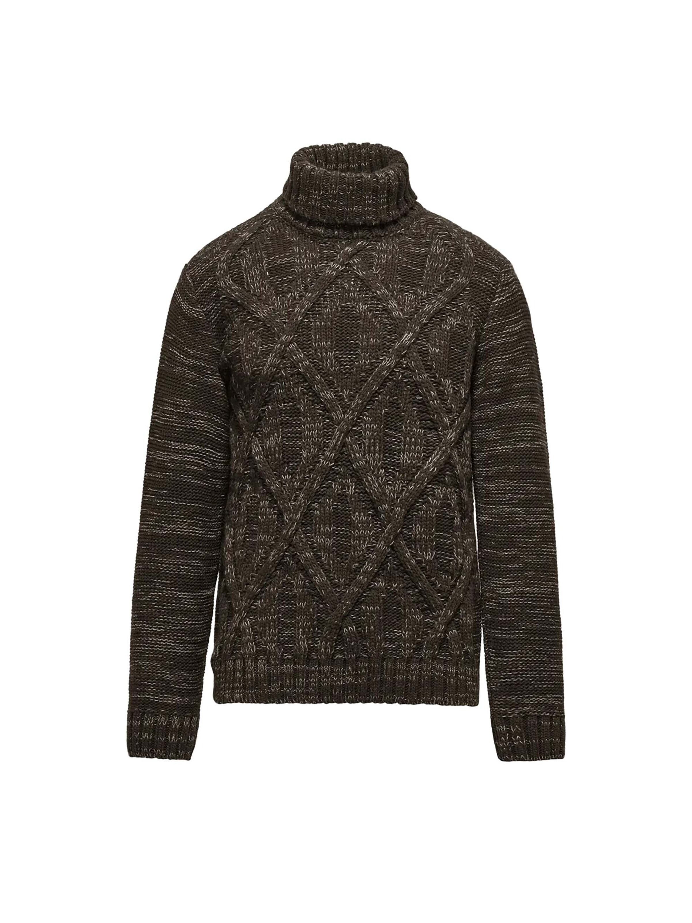 AT.P.CO Sweater in Brown: front