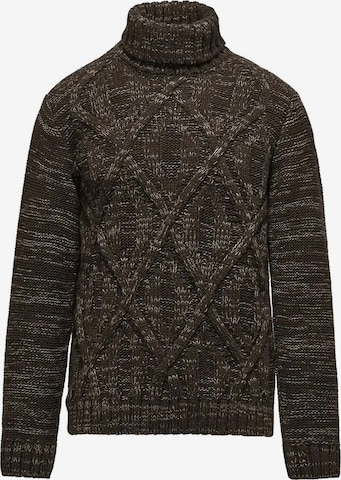 Pull-over AT.P.CO en marron : devant