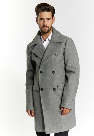 Manteau mi-saison DreiMaster Klassik en gris : devant