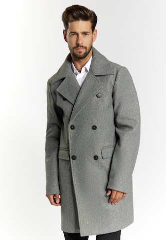 DreiMaster Klassik Between-seasons coat in Grey: front