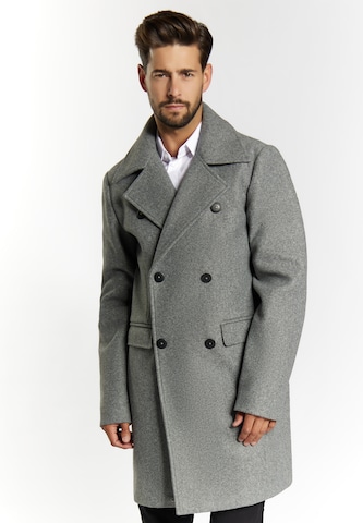 Manteau mi-saison DreiMaster Klassik en gris : devant