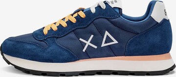 SUN68 Sneaker  'Tom Solid' in Blau: Vorderseite