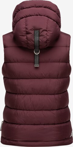 MARIKOO Bodywarmer 'Taisaa' in Rood