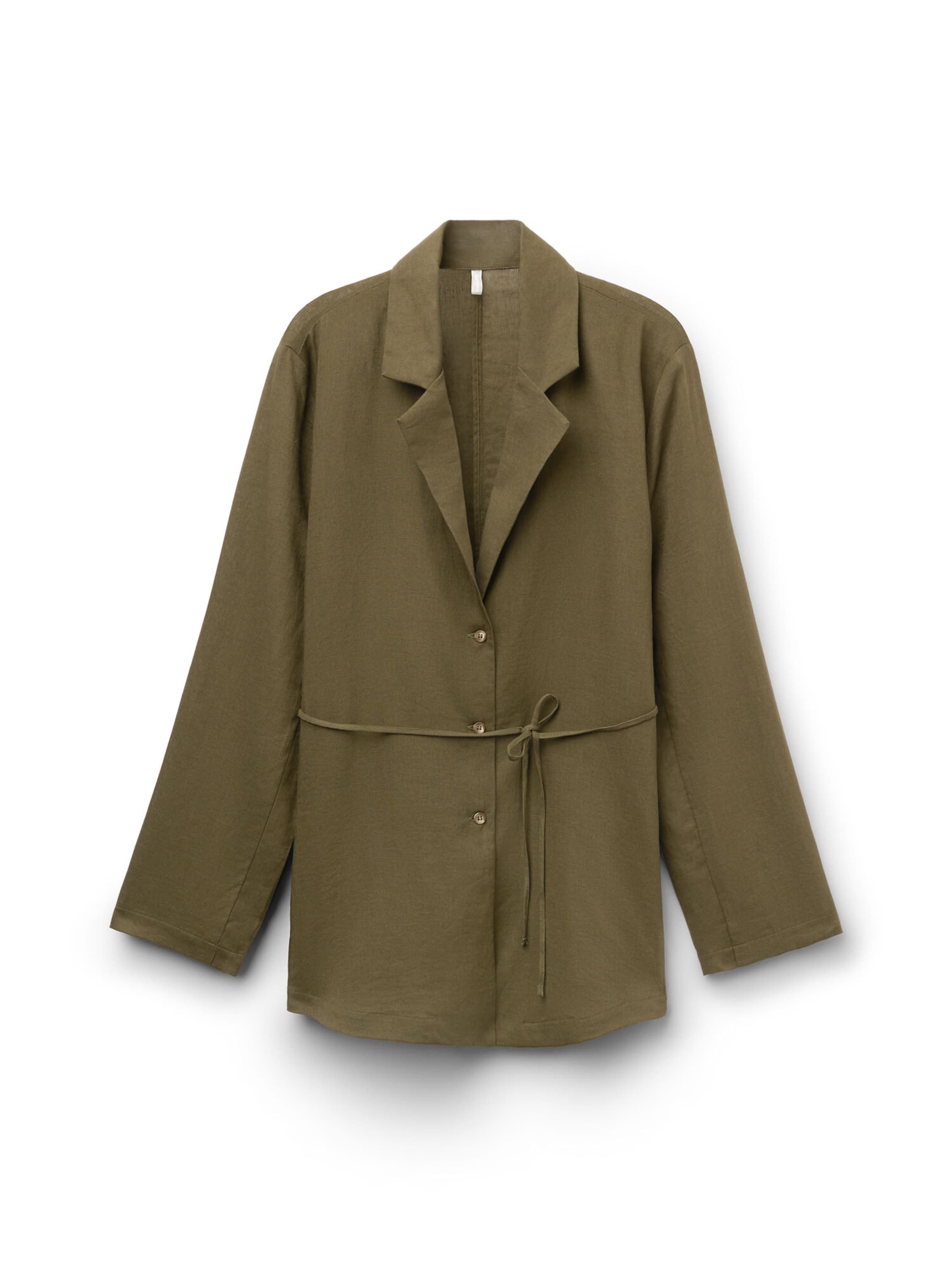 CALZEDONIA Blazer in Grün: Vorderseite
