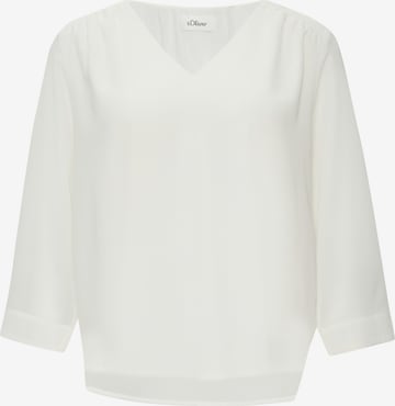 Chemisier s.Oliver BLACK LABEL en beige : devant