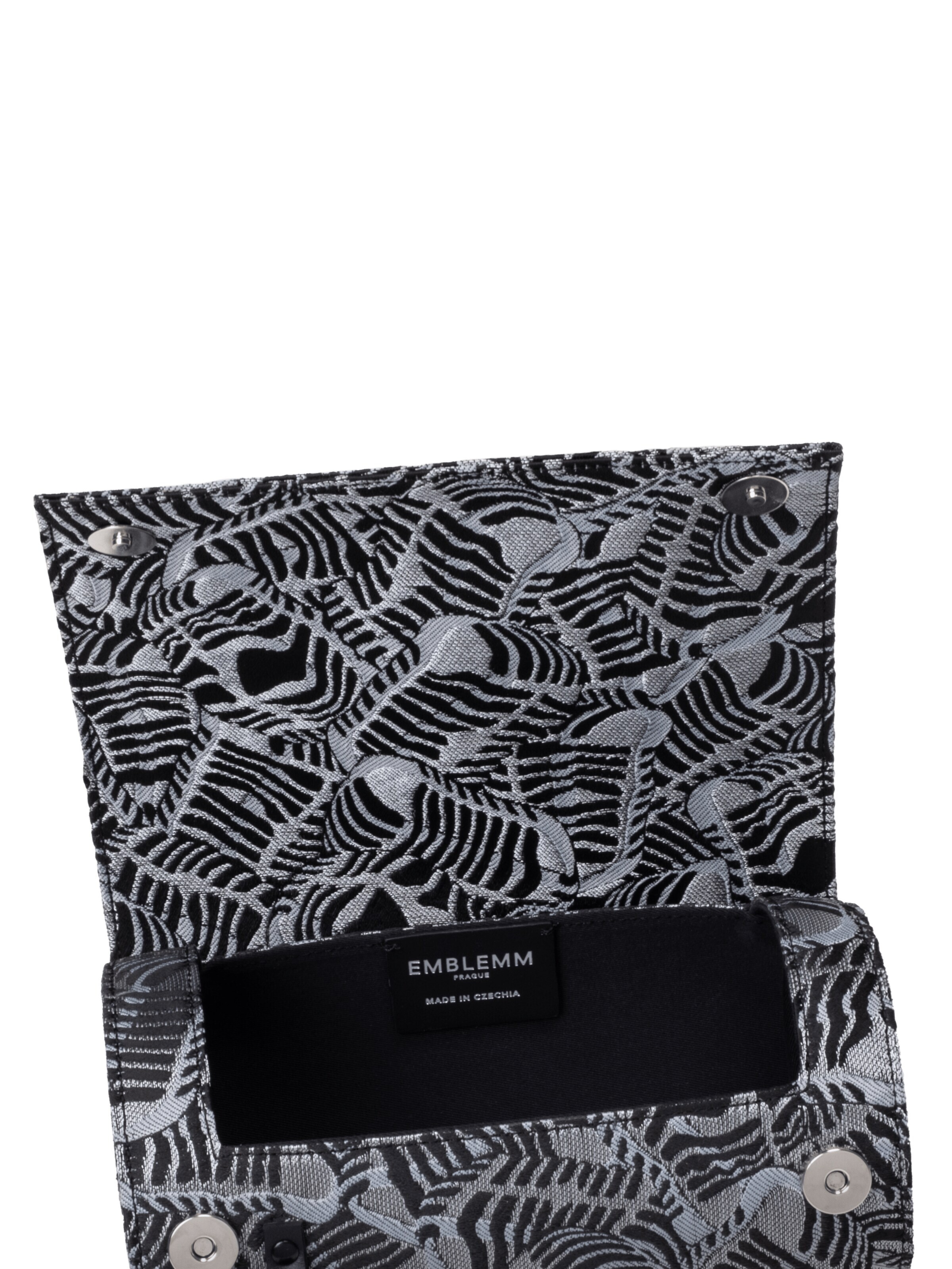 Borsa a tracolla 'Up My Sleeve' di EMBLEMM in grigio