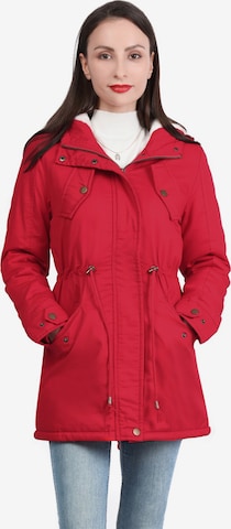 Youthup Winter Jacket in Red: front
