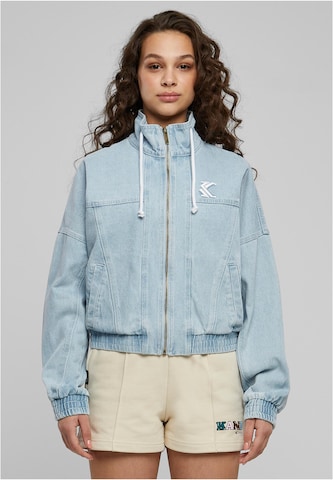 Karl Kani Between-Season Jacket in Blue: front