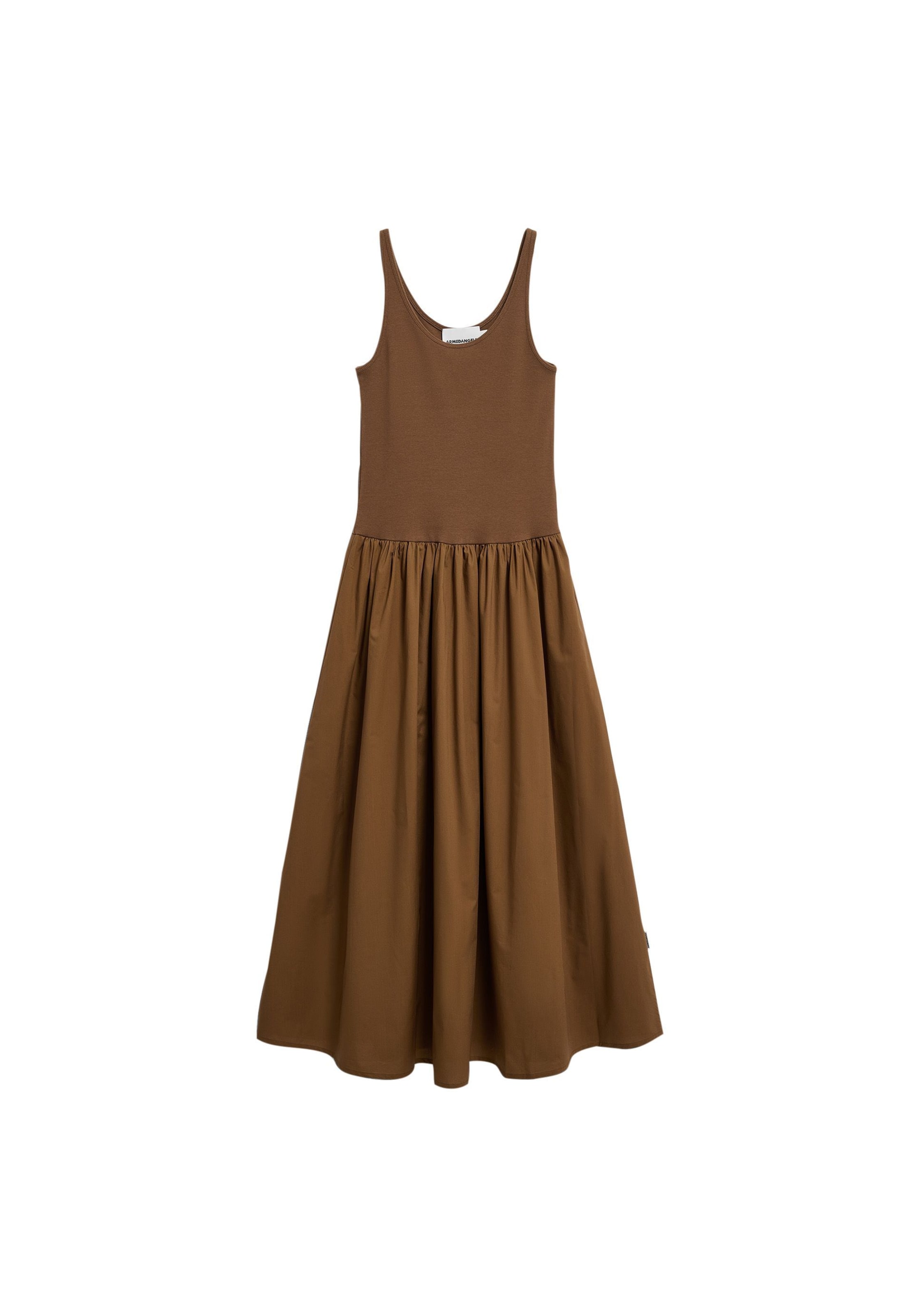 ARMEDANGELS Jurk in Groen: voorkant