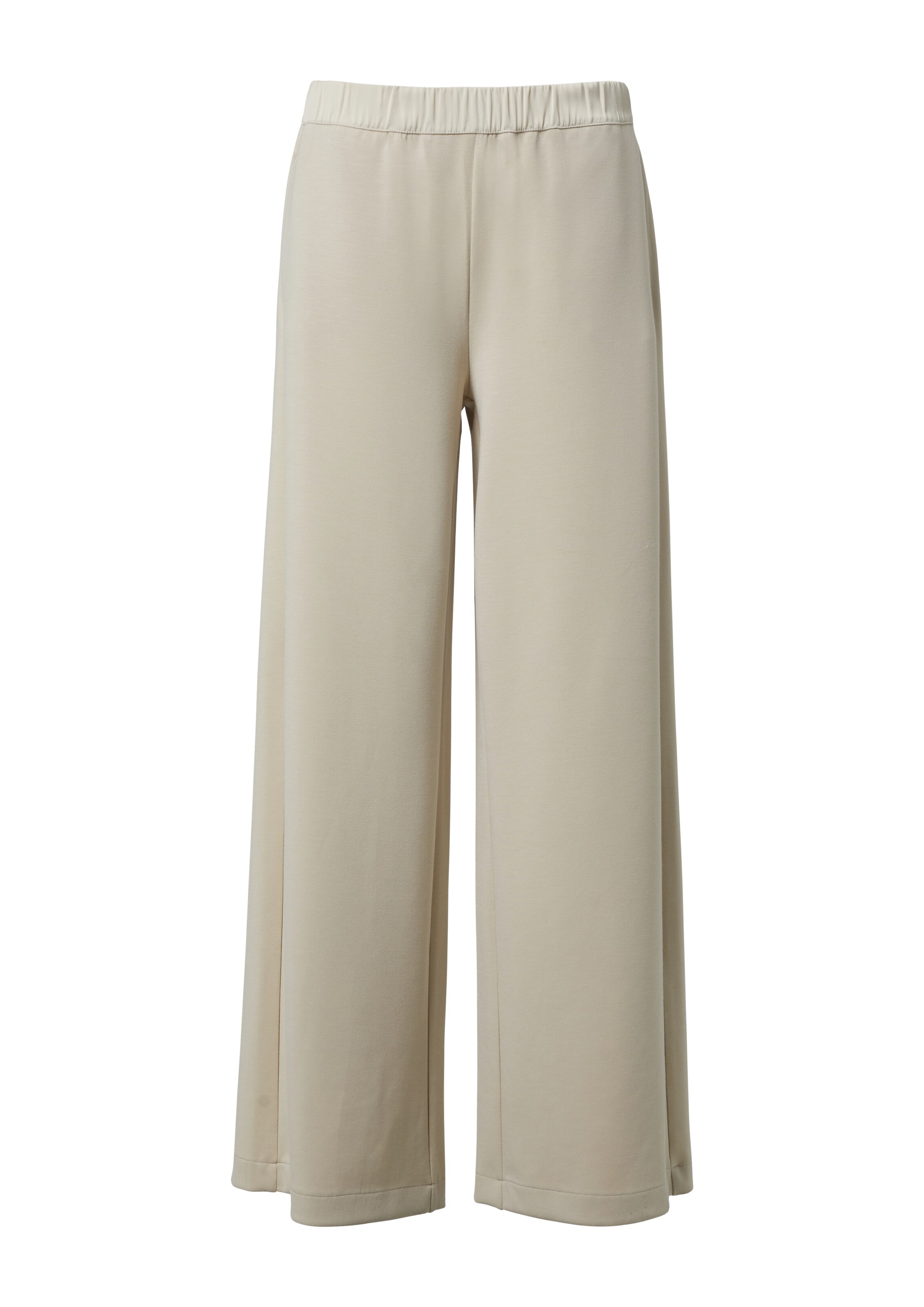 Wide leg Pantaloni di COMMA in beige: frontale
