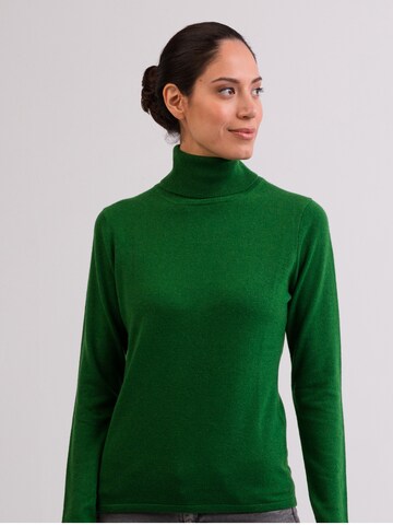 Pullover di CASH-MERE.CH in verde: frontale