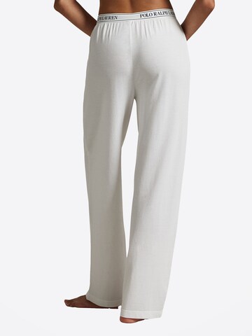 Pantalon de pyjama ' Knit Oxford ' Polo Ralph Lauren en blanc