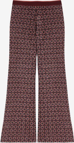 Scalpers Wide leg Trousers in Red: front