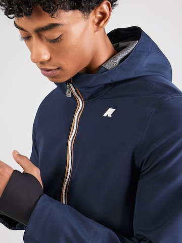 K-Way Přechodná bunda 'Jacko Bonded' – modrá