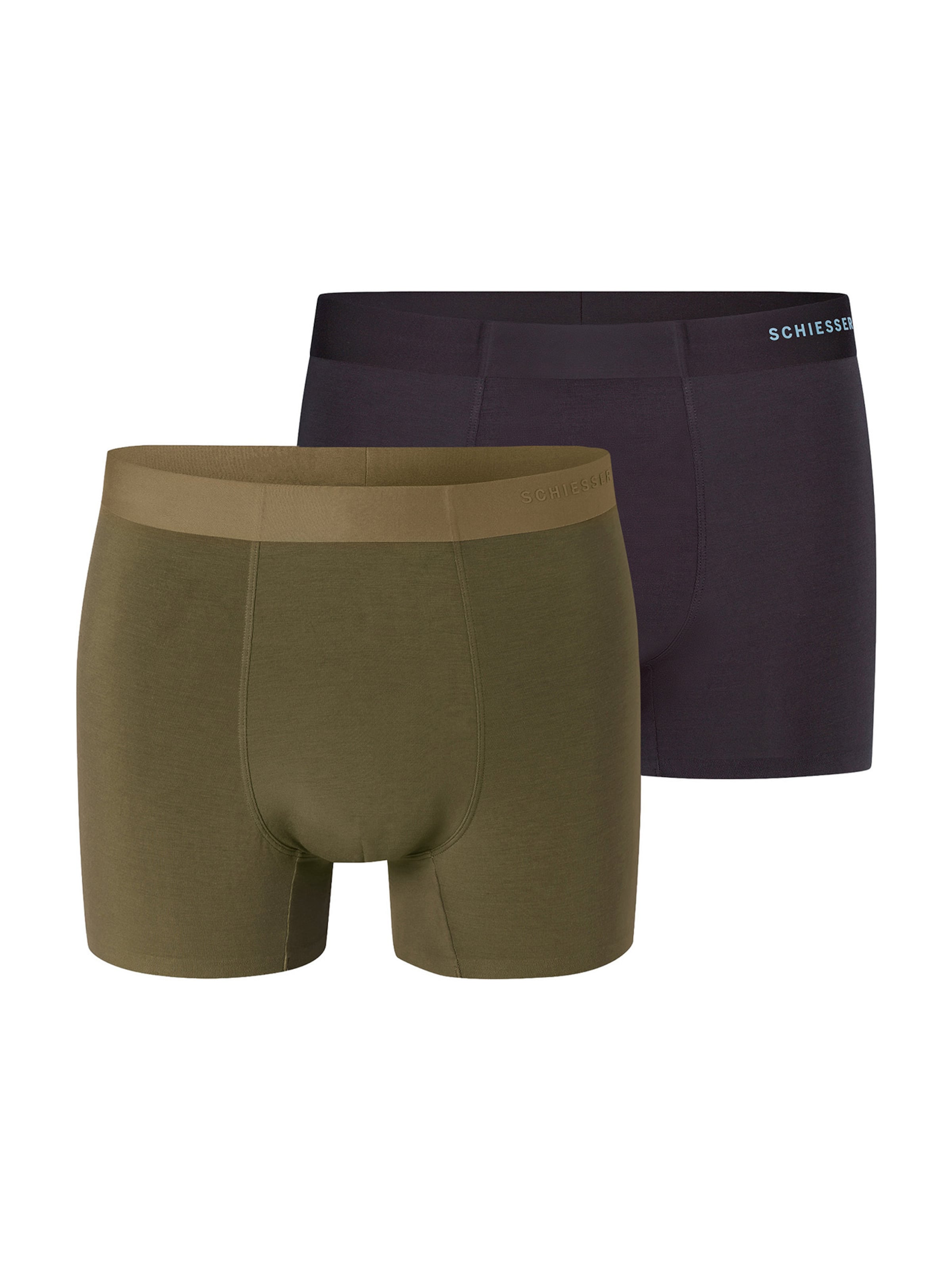 SCHIESSER Boxer shorts ' Modern Bonded ' in S in Graphite, Item view
