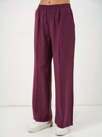 Wide leg Pantaloni di Bigdart in rosso