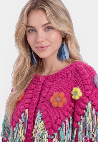 IZIA - Cárdigan en rosa