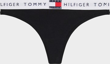 Tommy Hilfiger Underwear Стринги 'Classic' в Черный: спереди