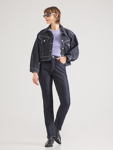 HUGO Тениска 'Delanor' в лилав