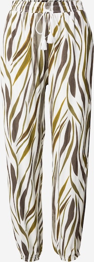 Hailys Housut 'Ro44xy' värissä ruskea / oliivi / valkoinen, Tuotenäkymä