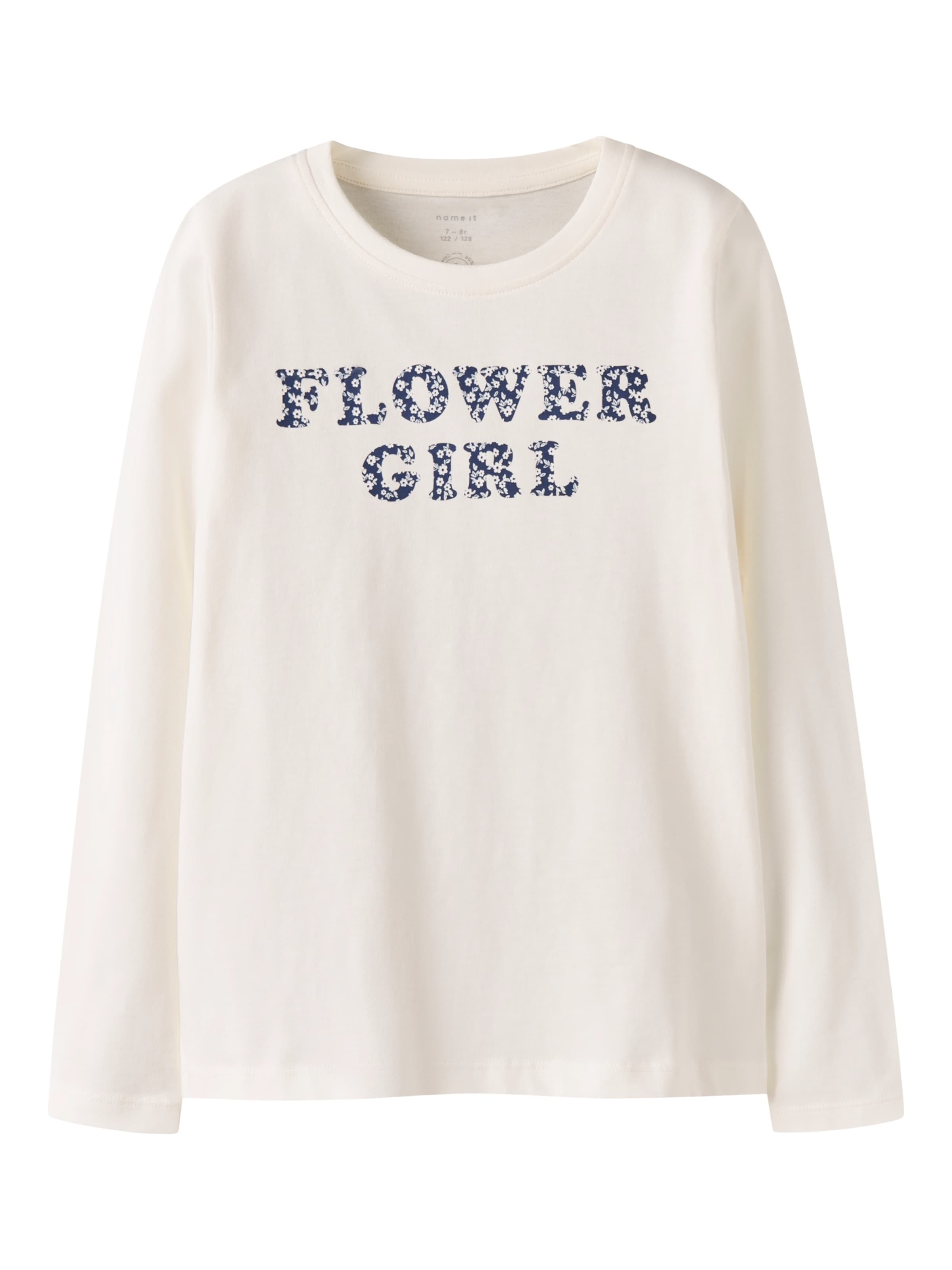 NAME IT Shirt 'NKFNELA' in White: front