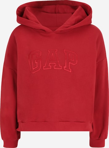 Sweat-shirt Gap Petite en rouge : devant