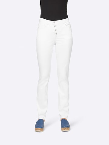 heine regular Jeans i hvid: forside