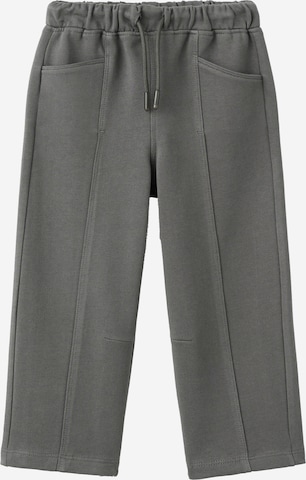 MANGO KIDS Loosefit Housut 'JIMMY' värissä harmaa: etupuoli