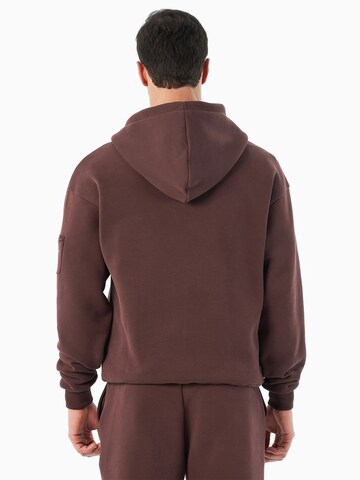 Organication Sweatjacke in Braun