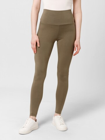 Les Lunes Skinny Leggings 'Luna' in Green: front