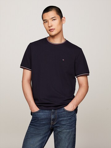 TOMMY HILFIGER Tričko – modrá: přední strana