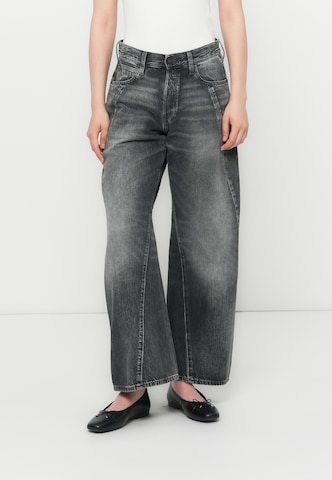 G-STAR Wide leg Jeans 'Contor' in Grijs: voorkant
