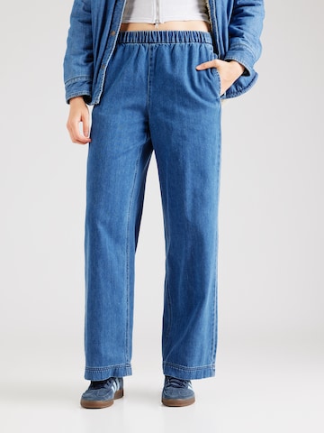 PIECES Loose fit Jeans in Blue: front