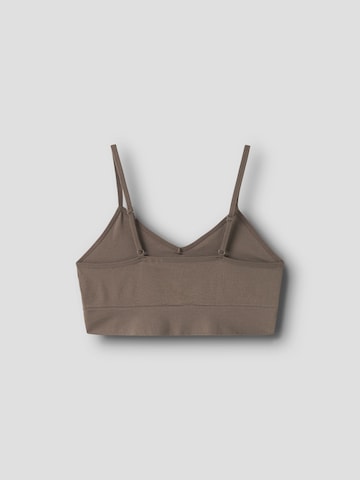 LMTD - Bustier Sujetador en marrón