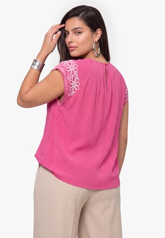 Chemisier faina en rose