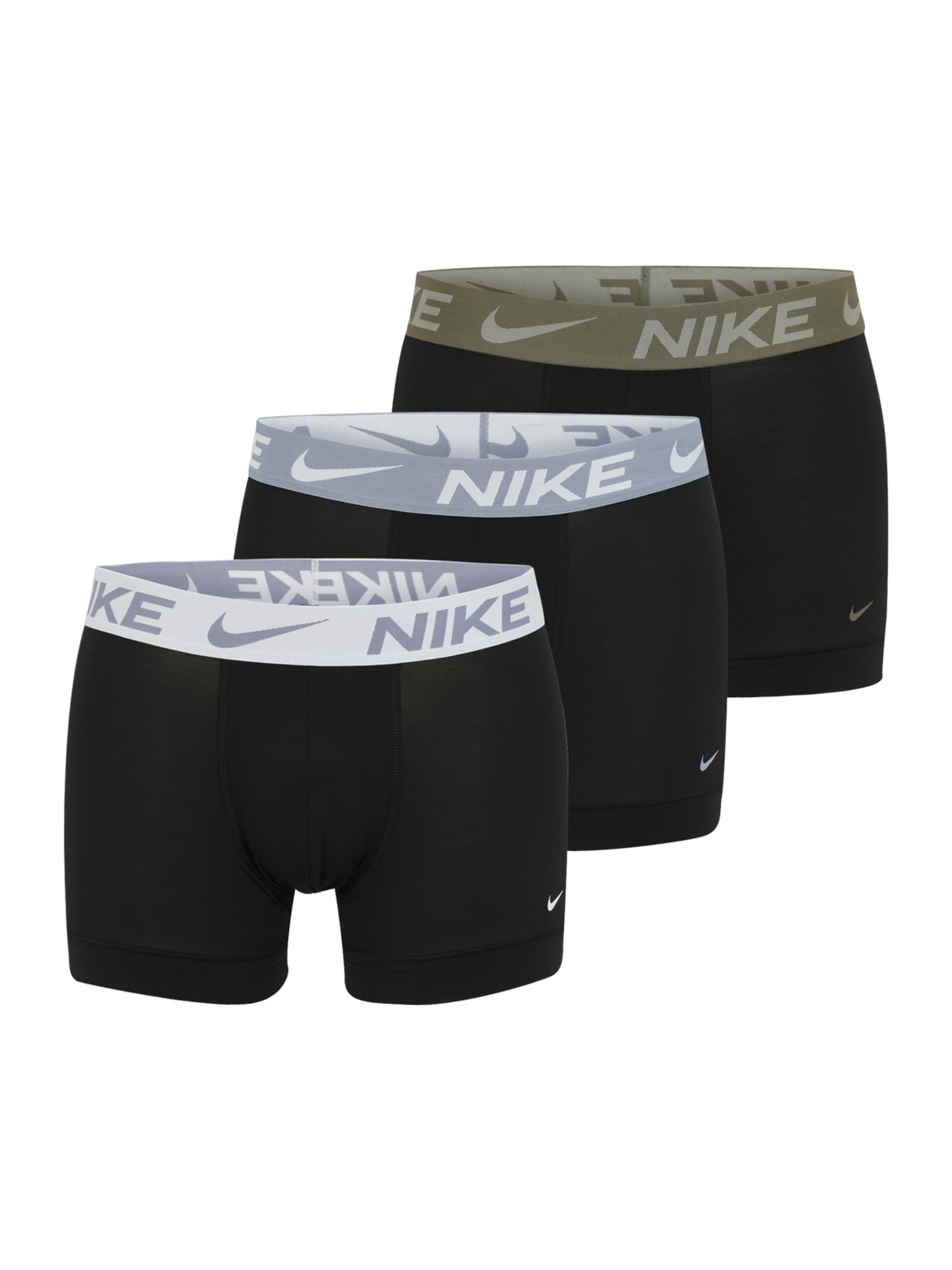 NIKE Underwear Шорты Боксеры в Черный: спереди