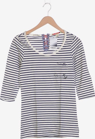 MAISON SCOTCH Langarmshirt M in Weiß: predná strana