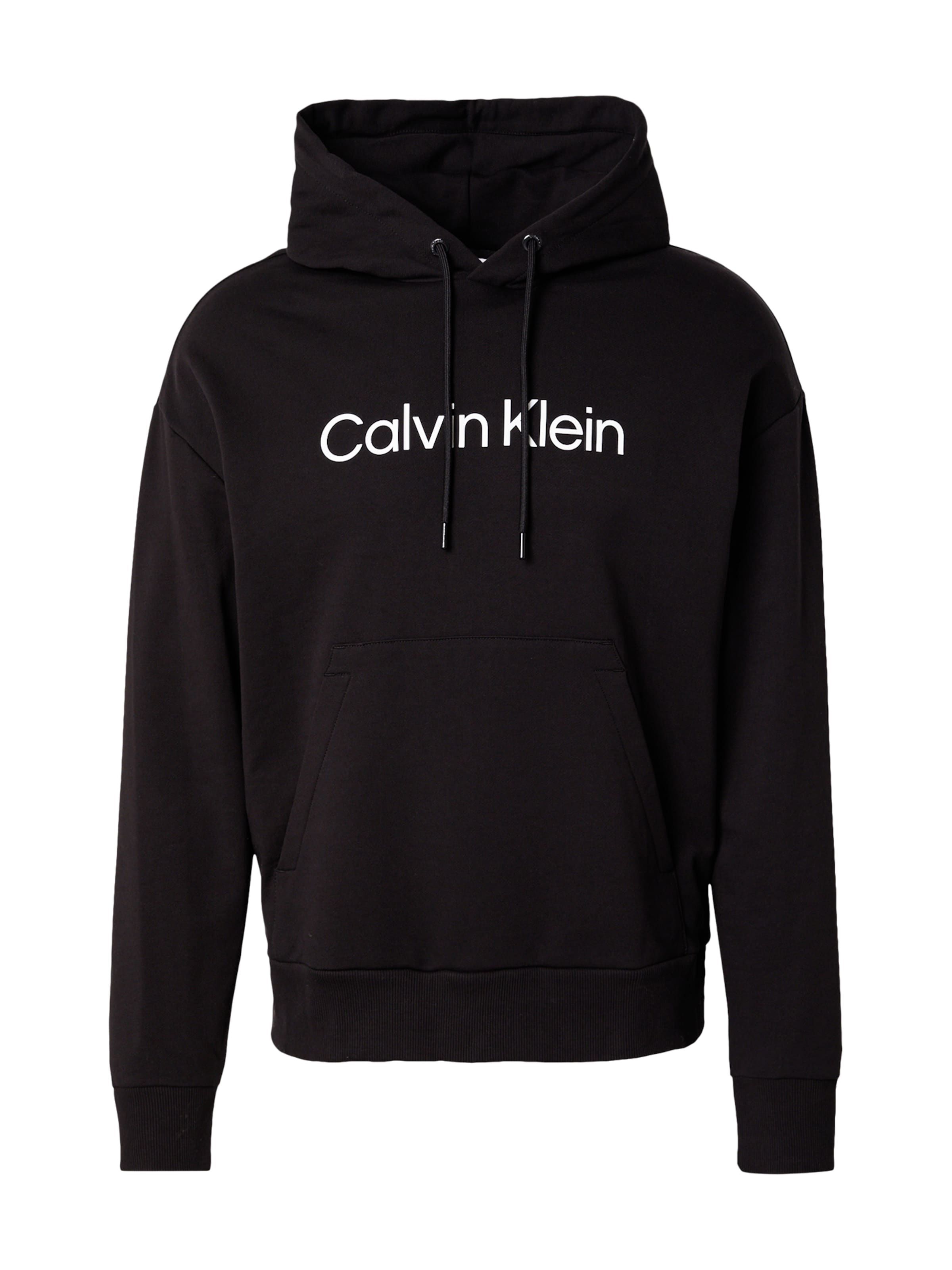 Sweat-shirt 'HERO' Calvin Klein en noir : devant