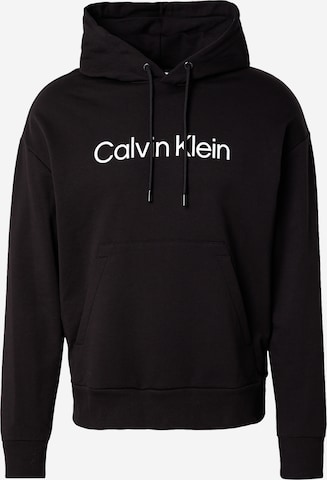 Calvin Klein Свитшот 'HERO' в Черный: спереди