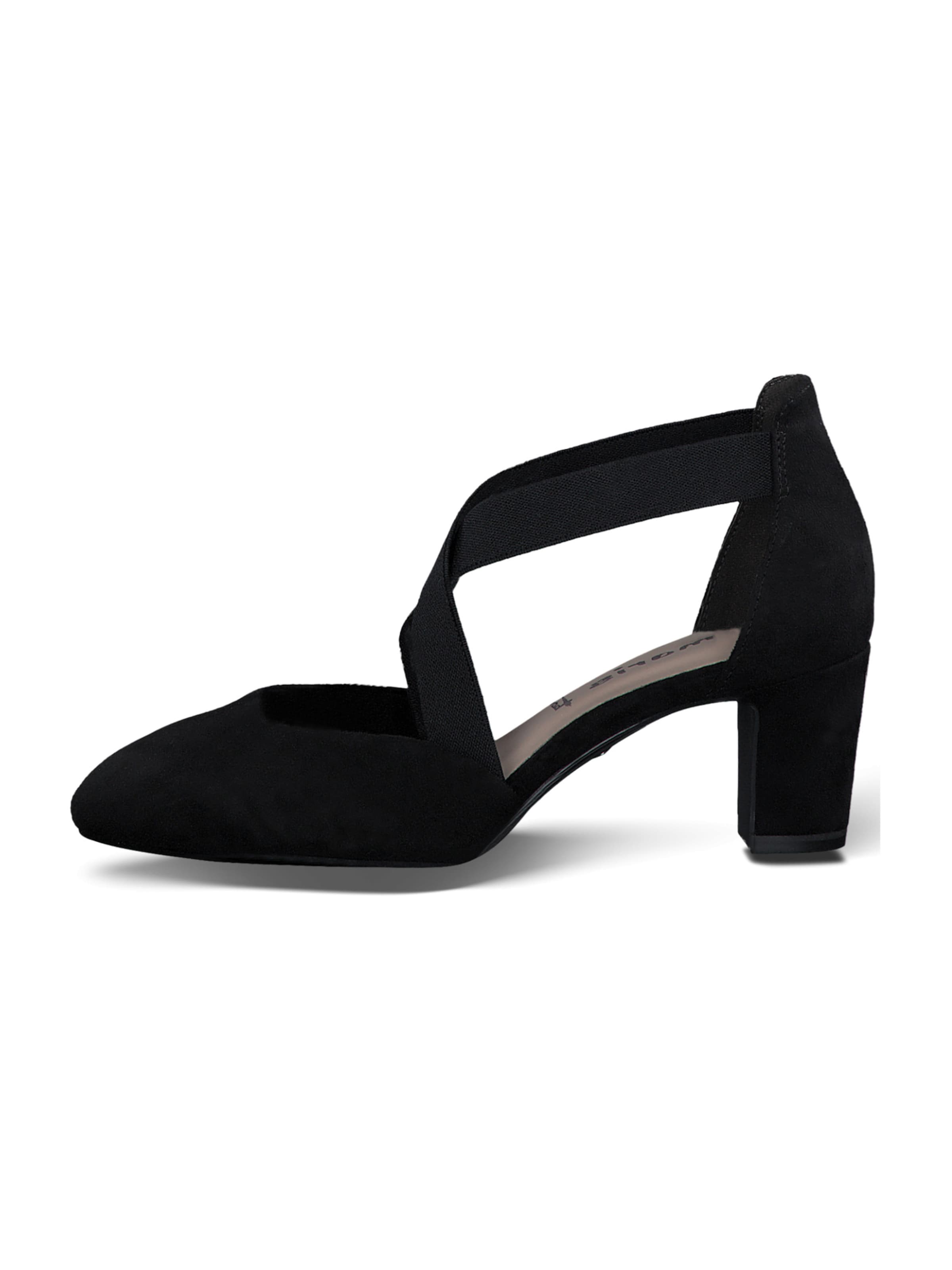 Tamaris Čevlji s peto | črna barva